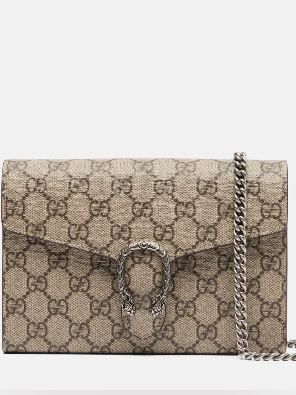 Gucci Dionysus GG Supreme wallet on Chain Crossbody Bag - Picture 2 of 16